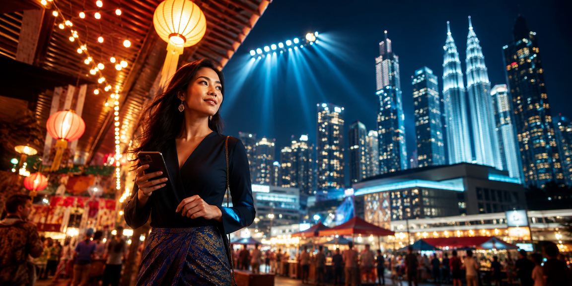 Pemain di Kuala Lumpur melakukan deposit mudah alih untuk aktiviti pertaruhan dalam talian