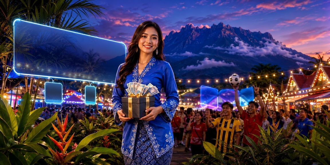 Pemain bertaruh dalam perlawanan sukan menggunakan pakaian tradisional baju kurung di Sabah